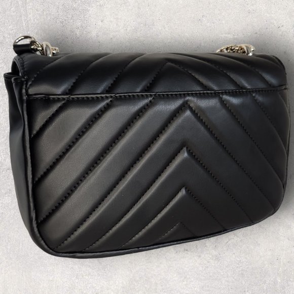 DKNY Black Quilted Veronica Shoulder Bag with Turn Lock - NWT - Picture 6 of 6